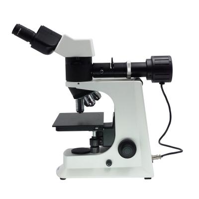 China WF10x/18 Eyepiece Halogen Lamp Microscope Trinocular Metallurgical Microscope for sale
