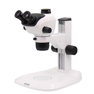 China OPTO-EDU A23.2604 Zoom Stereo Microscope 0.68~4.7x 1:6.8 Binocular Up/Down 3W LED for sale