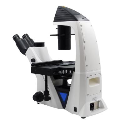 China Trinocular transmite o ocular ótico invertido leve do microscópio WF10x/22mm à venda