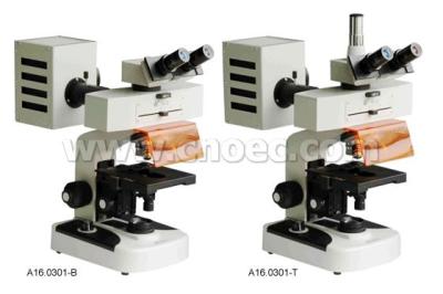 China 40X - 1000X Trinocular Compound Microscopes Fluorescence A16.0301 for sale