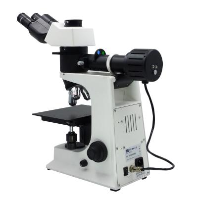 China 100 - 240V Metallurgical Optical Microscope WF10x / 18mm Eyepiece 3 Holes Nosepiece for sale
