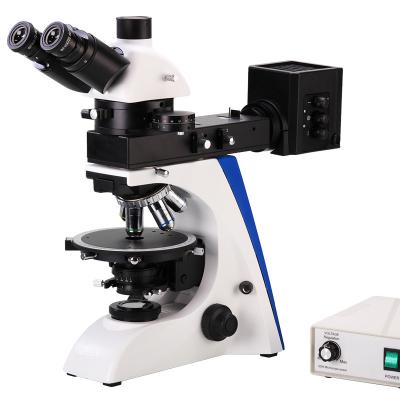 China Professional Binocular Polarizing Light Microscope A15.2602-PB 640X 5 Holes for sale