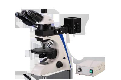 China Objective Transmitting Laboratory Polarizing Microscope LED Light Source for sale
