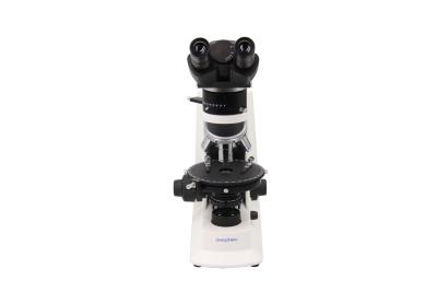 China Round Stage Digital Polarizing Microscope Transmit 6V 20W Halogen Lamp A15.2603 for sale