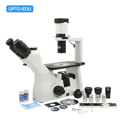 China OPTO-EDU LED Infinity Trinocular Inverted Optical Microscope OPTO-EDU A14.0901 for sale