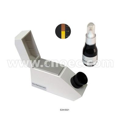 China Dureza CZ del refractómetro de la gema del microscopio de la joyería la alta prueba la prisma A24.6321 en venta