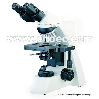 China Microscopio 40X -1000X del laboratorio con el microscopio biológico A12.0203 del CE en venta