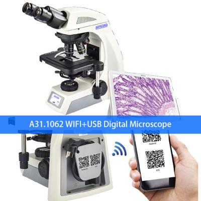 中国 OptoEdu A31.1062 WIFIデジタル5.0Mの双眼実験室の顕微鏡 販売のため