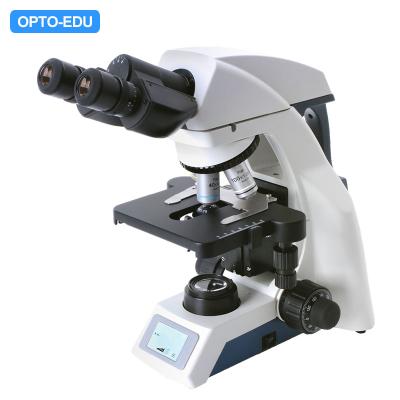 China A12.1038 OPTO EDU Laboratory Microscope LCD Screen Base 3W LED Green Filter for sale