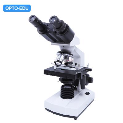中国 A11.5121-B OPTO EDUの学生の生物顕微鏡双眼四倍LED 1600X 販売のため