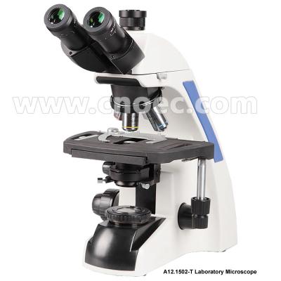 Китай Nosepiece СИД A12.1502 микроскопа 3W Achromatice плана безграничности составной оптически отсталый четырехшпиндельный продается