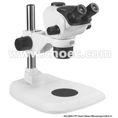 China 0.66 - 5.1x  Zoom Stereo Stereo Optical Microscope Track and Pole Stand A23.2605 for sale