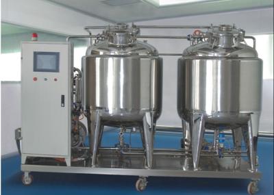 China Stainless Steel CIP SIP System Cleaning Automatic Washing Tank Cosmetic for sale