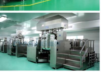 中国 15 KW Pharmaceutical Processing Machines SUS316L Ointment Vacuum Homogenizer 販売のため