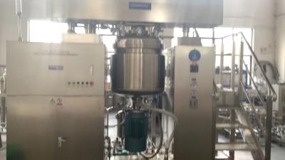 China Ointment Pharmaceutical Processing Machines With Mixer And Vacuum Homogenizer for sale