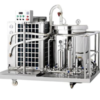 Chine parfum 100L faisant la congélation et l'équipement SUS316L de machine de filtre à vendre