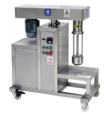 China 12L Cosmetic Mixing Tank Grinding Machines With Grinding Balls for sale