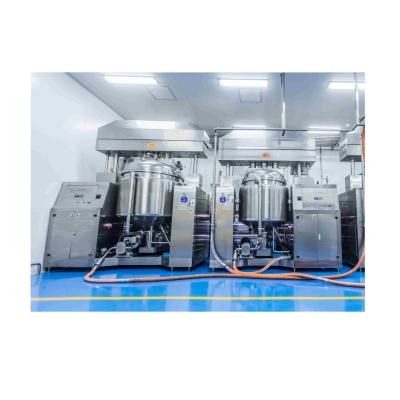 China Cosmetic Manufacturing Equipment Cosmetic Mixing Tank 500L for sale