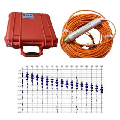 China Downhole Seismic Velocity logging Survey System Shear Velocity Measurement with Geophone for sale
