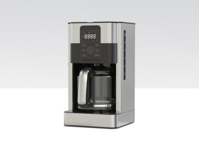China CM1706BAT 1000W Máquina de café de papel filtrado autolimpiante Máquina de café eléctrica comercial en venta