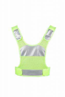China Lightweight Running Reflective Vest Reflective Safety Vests With Arm Bands for sale