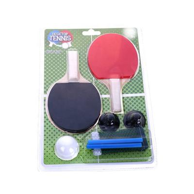 China Funny Sports For Indoor Outdoor High Quality Portable Professional Table Tennis Racket With Ball for sale