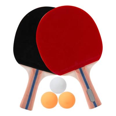 China For beginner training custom ping pong table tennis racket set for sale