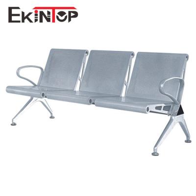 China Chrome Armrest Airport Waiting Room Chairs 4 Seater For Reception OEM for sale