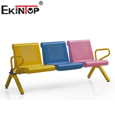 China PVC Cushion Waiting Chair 3 Seater Comfortable For Railway Station ODM for sale