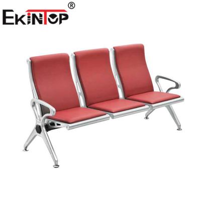 China Cadeira de espera de aço inoxidável de 3 Seater para hospitais 1220mm×680mm×800mm à venda