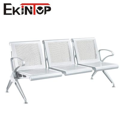 China Cadeira de espera de aço inoxidável de 3 Seater para o hospital público do aeroporto à venda