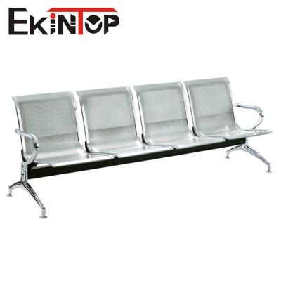 China OEM ODM Waiting Chair Bench With Armrest Cold Roll Steel Material for sale