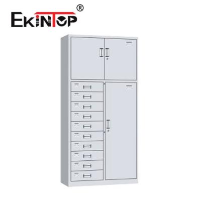 China Estratificação ajustável móvel do armário de arquivo do metal de Ekintop impermeável à venda
