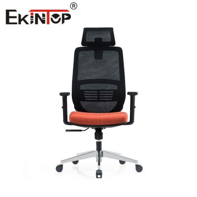 China Comfortable Ergonomic Executive Chair Modern Luxury Style With Fixed Armrest for sale