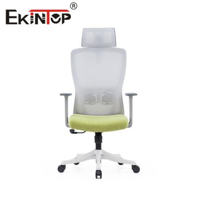 China OEM Modern Office Swivel Chair , Ergonomic Computer Chair For School Government for sale