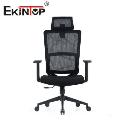 China High Back Revolving Office Chair Swivel Ergonomic For Home Apartment for sale