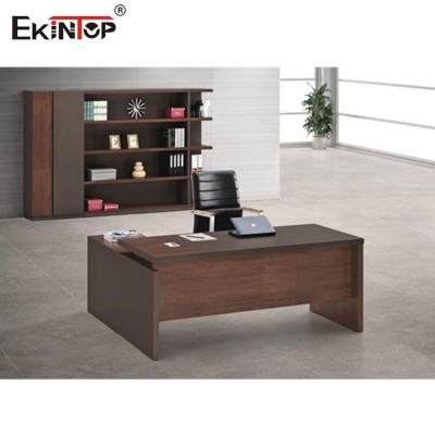 China Executive Antique Style Office Desk For Industrial Wing Reception 1600×800×760mm for sale