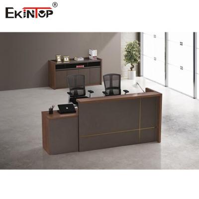 China Durable Executive Wooden Office Table , Office Modern Desk ISO9001 ISO14001 Certified for sale