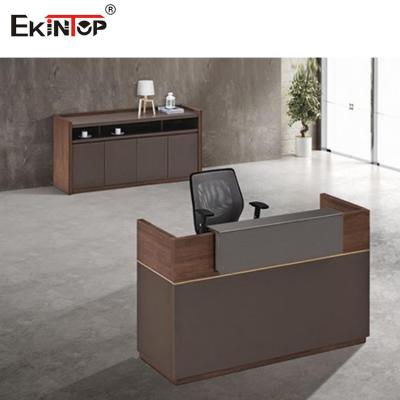 China Melamine Board Unique Office Desk Executive Classic Style SGS Certified for sale