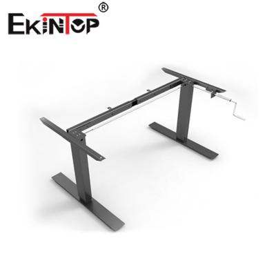 China Modern Ergonomic Electric Height Adjustable Desk Metal Material For Officeworks for sale