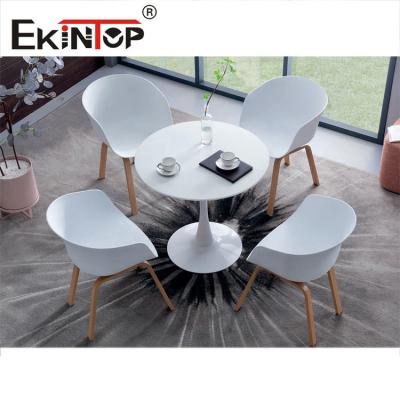 China Discussion Round Conference Table Elegant For Office Restaurant for sale