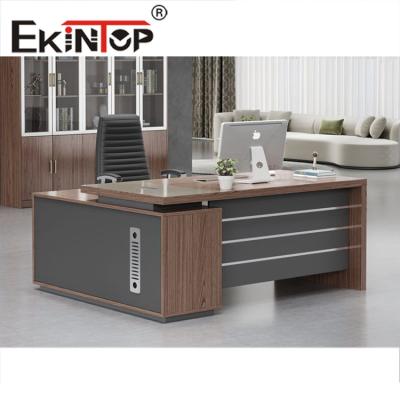 中国 マネージャーの木のエグゼクティブ オフィスの机の上限の現代オフィス用家具 販売のため