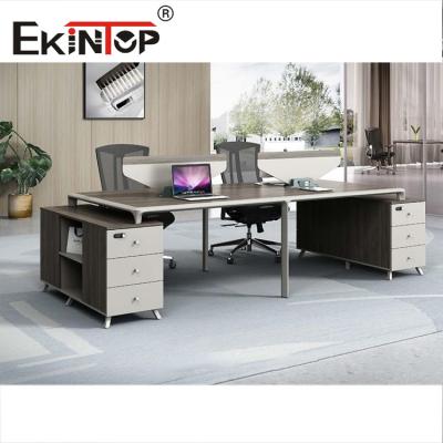 China Call Center 2 4 6 Person Office Workstation Desk Modern Office Cubicle for sale