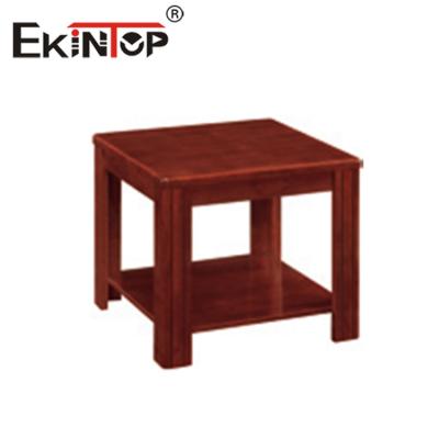 China Square simple low table office furniture living room balcony small tea table for sale
