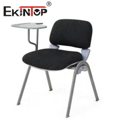 China Multipurpose Training Room Chairs , Stackable Conference Chair With Writing Table OEM for sale