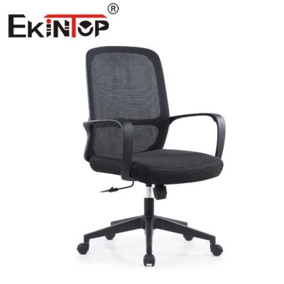 China Comfort Office Mesh Chair For Fat People Lumbar Support Ergonomic Computer Mesh Chair for sale