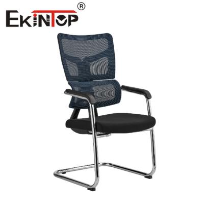China Cheap Price Ergonomic High Quality Mid Mesh Chair Black Swivel Net Office Seat Computer Mesh Chair for sale