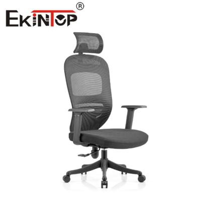 China Office Furniture Swivel Boss Executive Office Mesh Chair High Back Mechanism Chair Office for sale
