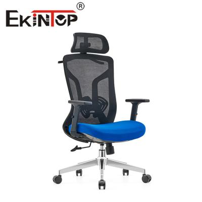 China Cadeira de malha giratória moderna e ergonômica para casa cadeira de escritório giratória reclinável à venda