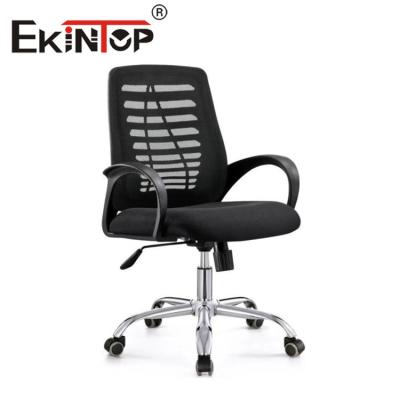 China Black Ergonomic Modern Mesh Chair for Office Furniture Swivel Chairs for sale